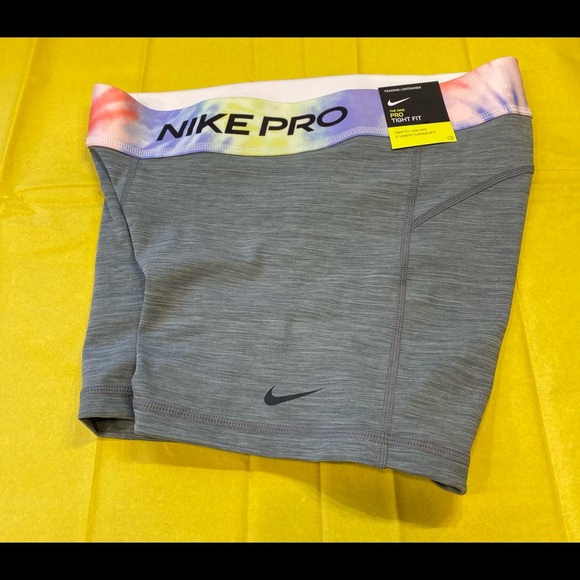 Women's 3" Tie-Dye Shorts Nike Pro sustainable NEW - Picture 5 of 11